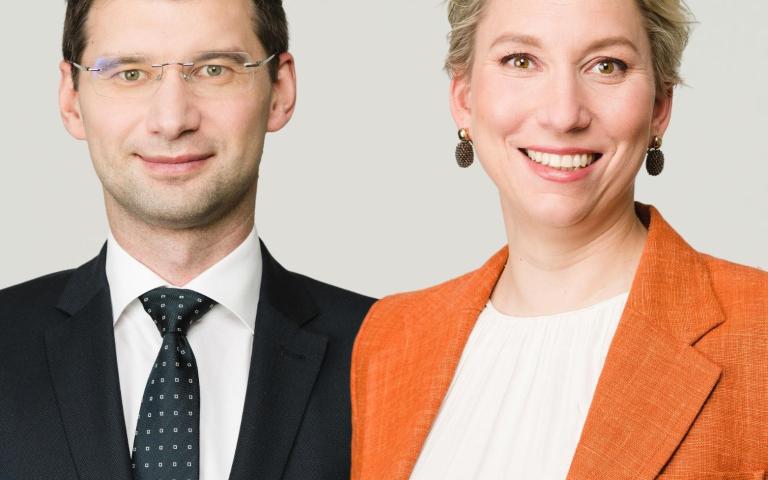 Katharina Binder und Stanislav Nekrasov