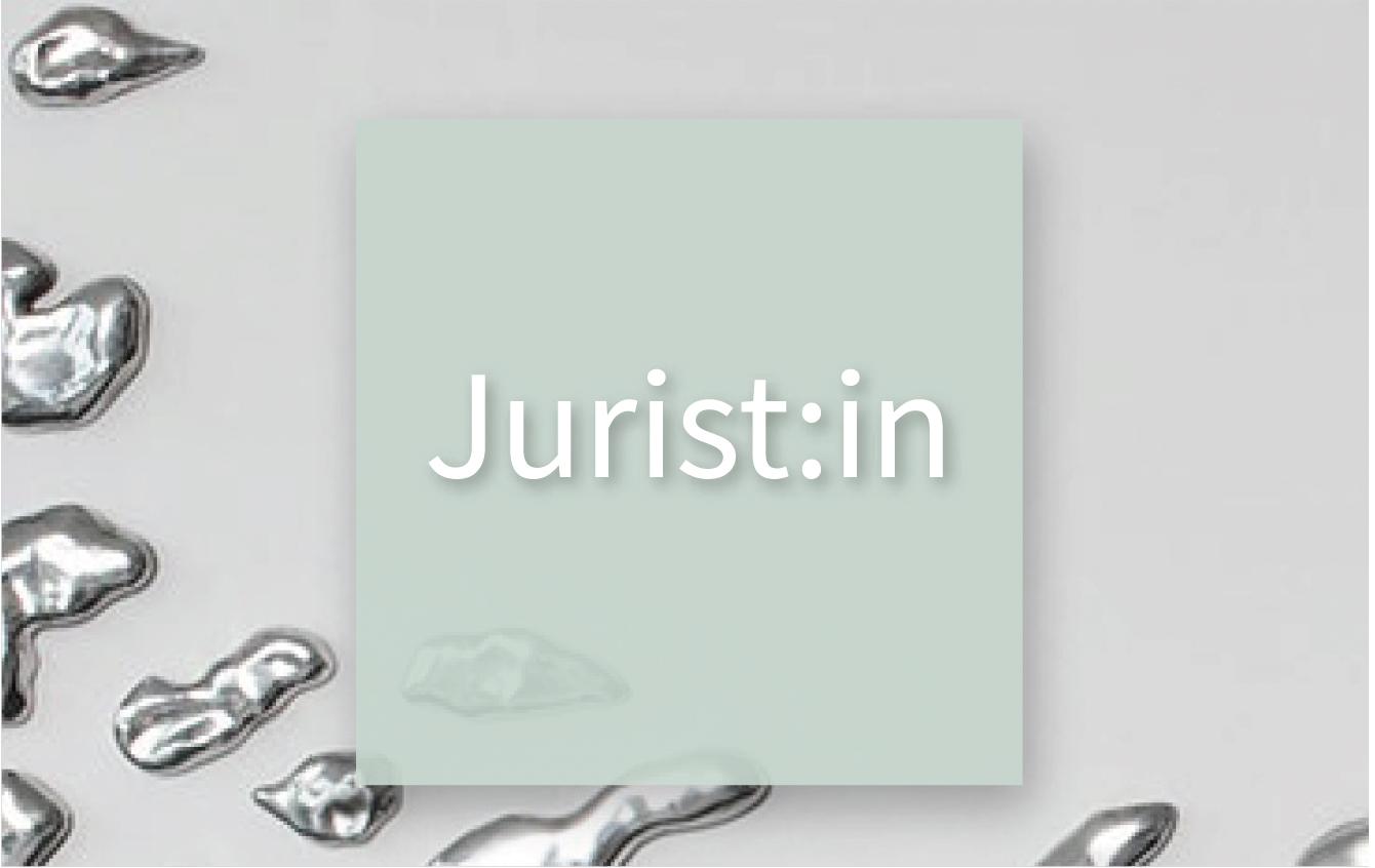 Karriere - Jurist:in