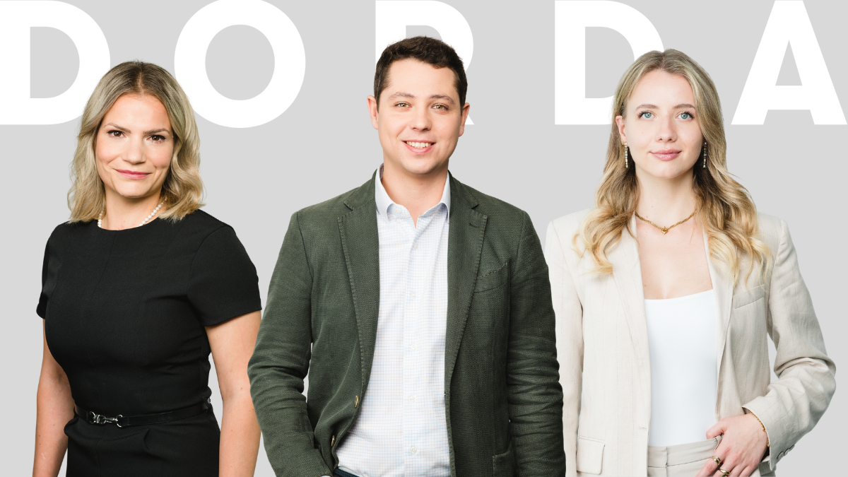 vlnr. Valentina Possegger, Lukas Herrmann, Bianca Schamberger