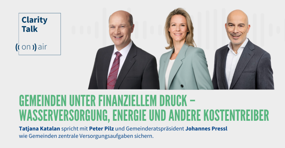 Johannes Pressl, Tatjana Katalan, Peter Pilz, Wasserversorgung, Energie und andere Kostentreiber 