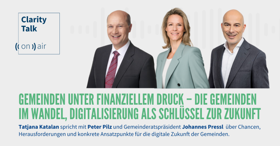 Johannes Pressl, Tatjana Katalan, Peter Pilz, Die Gemeinden im Wandel, Digitalisierung als Schlüssel zur Zukunft