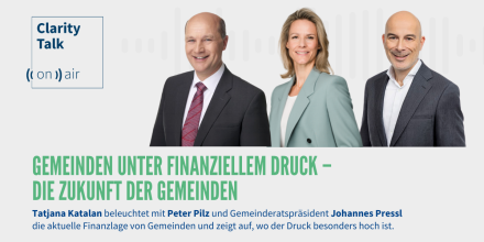 vlnr. Johannes Pressl, Tatjana Katalan, Peter Pilz