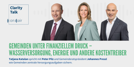 Johannes Pressl, Tatjana Katalan, Peter Pilz, Wasserversorgung, Energie und andere Kostentreiber 