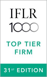 IFLR 1000 Top Tier Firm