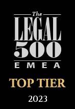 The Legal 500 EMEA Top Tier 2023