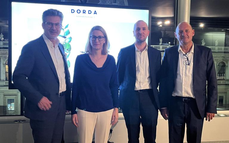 Andreas Zahradnik, Christian Richter-Schöller, Tamara Kapeller und Christian Havranek