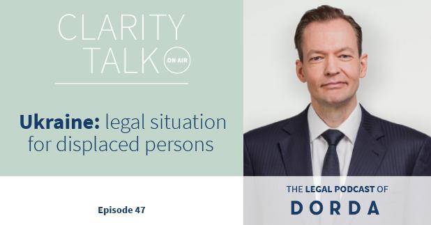 Podcast Folge 47: Ukraine: legal situation for displaced persons